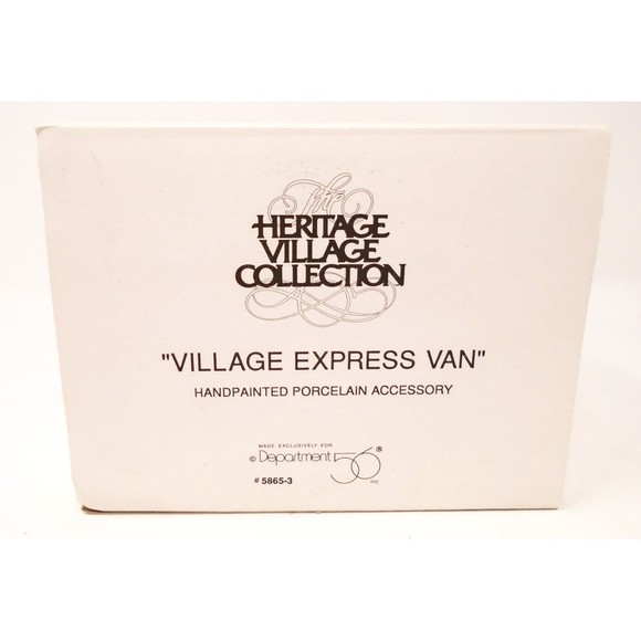 Heritage Village Collection Dept. 56 "Village Express Van" #5865-3 - Picture 8 of 9
